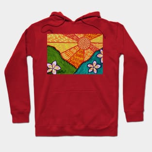 Plumeria Fields Hoodie